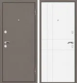 Дверь металлическая МАРС6 Промет Правое Ясень белый